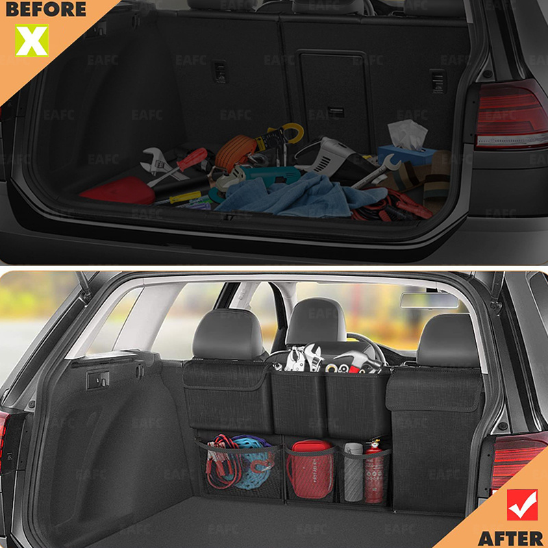 Car Boot Storage Organiser for SUV Wagon Hatchback Hanging Pouch