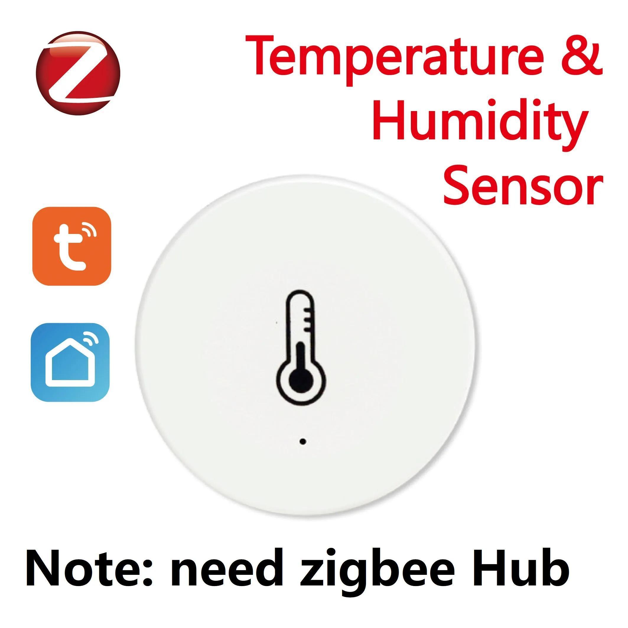 Il Sensore Di Temperatura E Umidità In Tempo Reale Tuya ZigBee Funziona Con  Alexa Google Home Smart Home Smart Life/Tuya Smart App Control