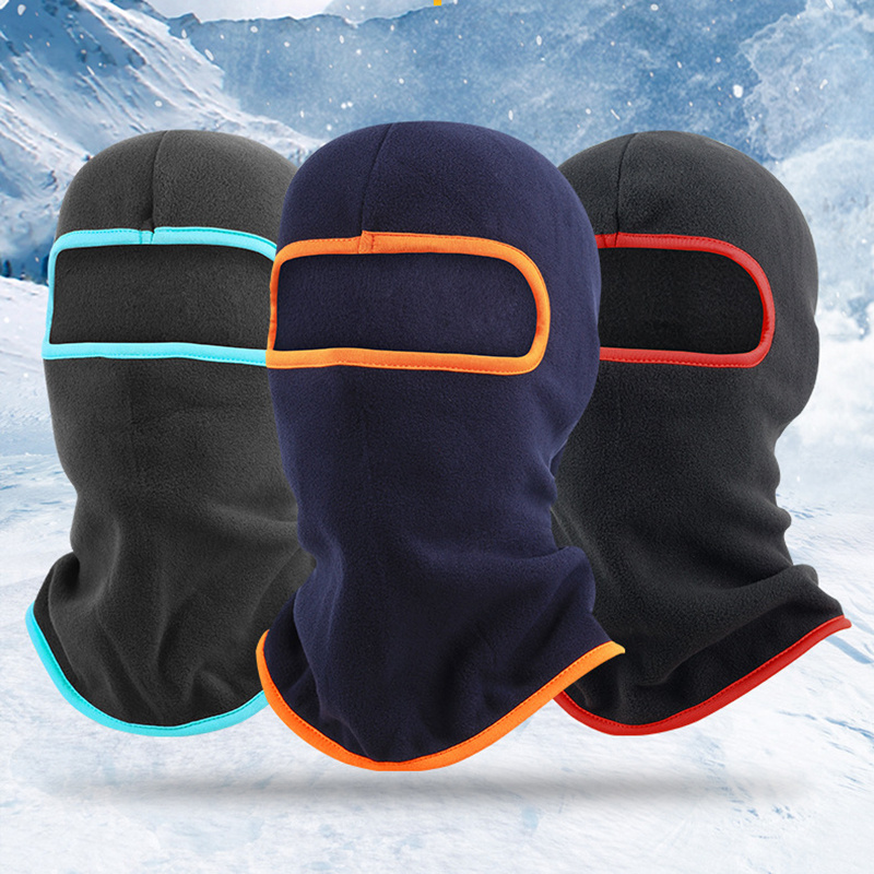USHAKE Ski Face Mask Fleece Balaclava-Winter Warm Caps Neck Cover