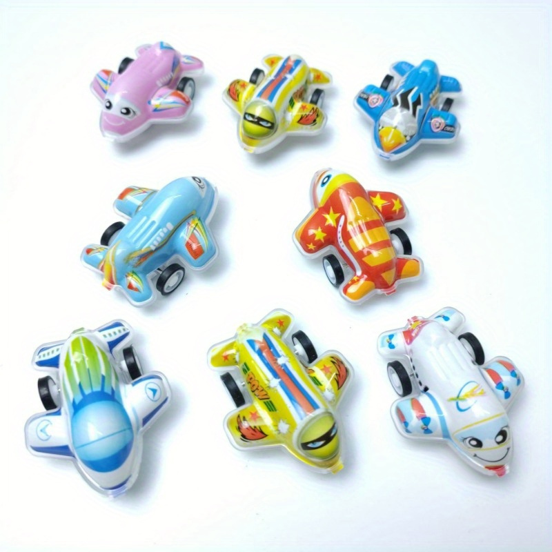 Cartoon Colored Shells Rebound Planes Small Toys
