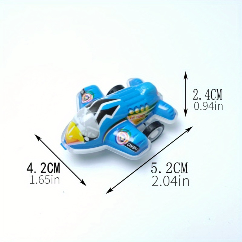 Cartoon Colored Shells Rebound Planes Small Toys