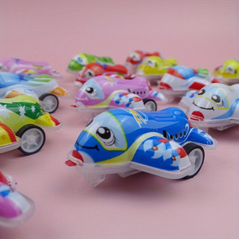 Cartoon Colored Shells Rebound Planes Small Toys