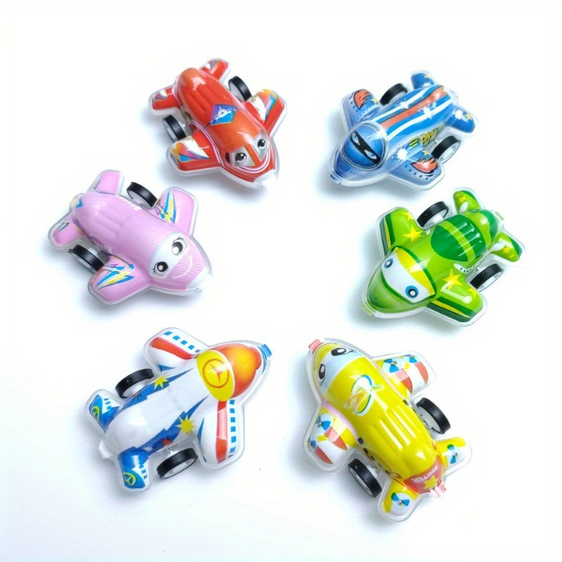 Cartoon Colored Shells Rebound Planes Small Toys