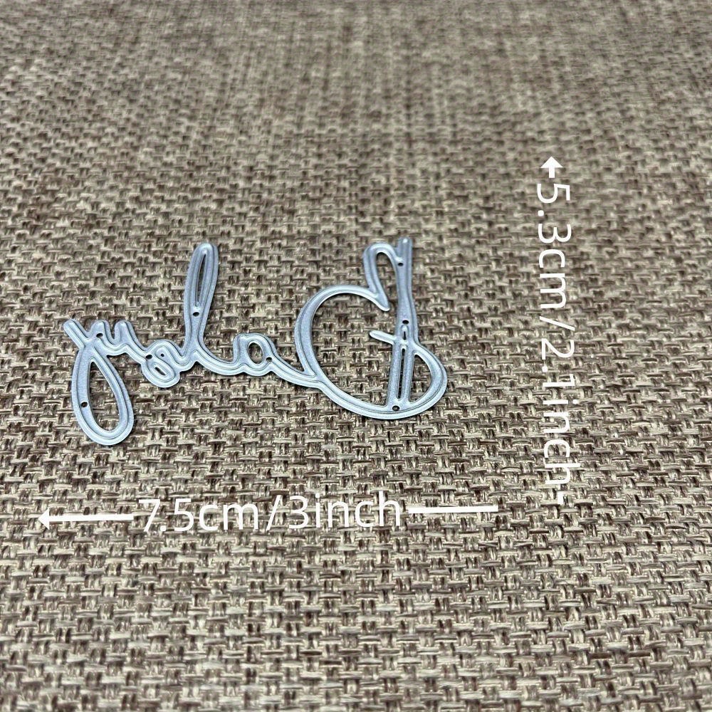 

1pc Metal Cutting Dies Stencils Cutting Die For Paper Card Making Scrapbooking Diy Cards Photo Album Craft Decorations