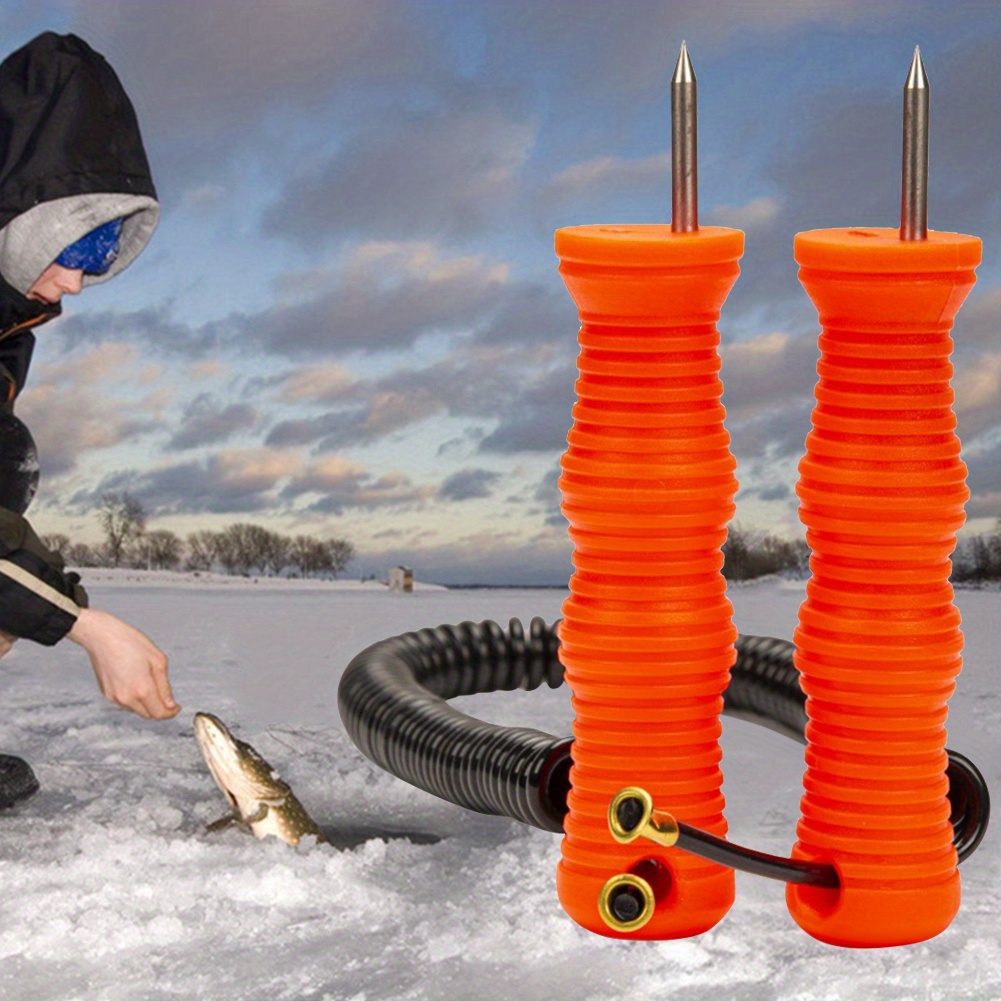 Fishing Safety Rescue Ice Cone, Portable Retractable Ice Awls, Suitable For  Ice Fishing Skating - Temu United Kingdom