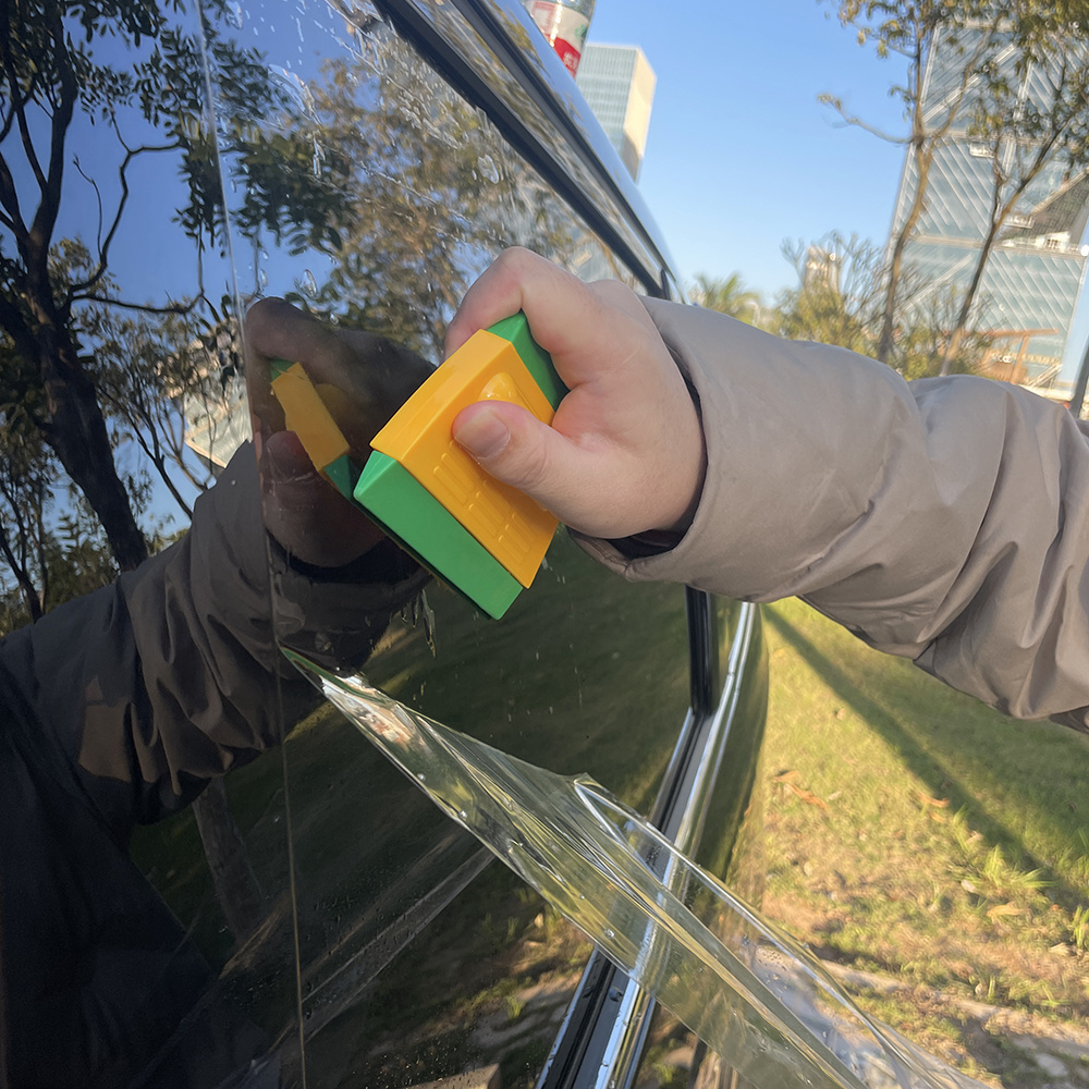 1pc Weiche Gummi PPF Rakel Für Vinyl Wrap Autolack Schutz Film Installieren  Schaber Fenster Tönung Werkzeug Auto Sauber Zubehör