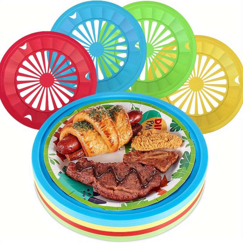 Homemade paper plate holder  Paper plate holders, Paper plates, Camper  decor