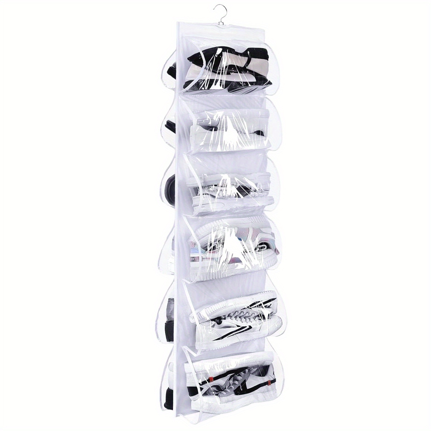 Hanging Double side Shoe Storage Bag Grids Durable Underwear - Temu