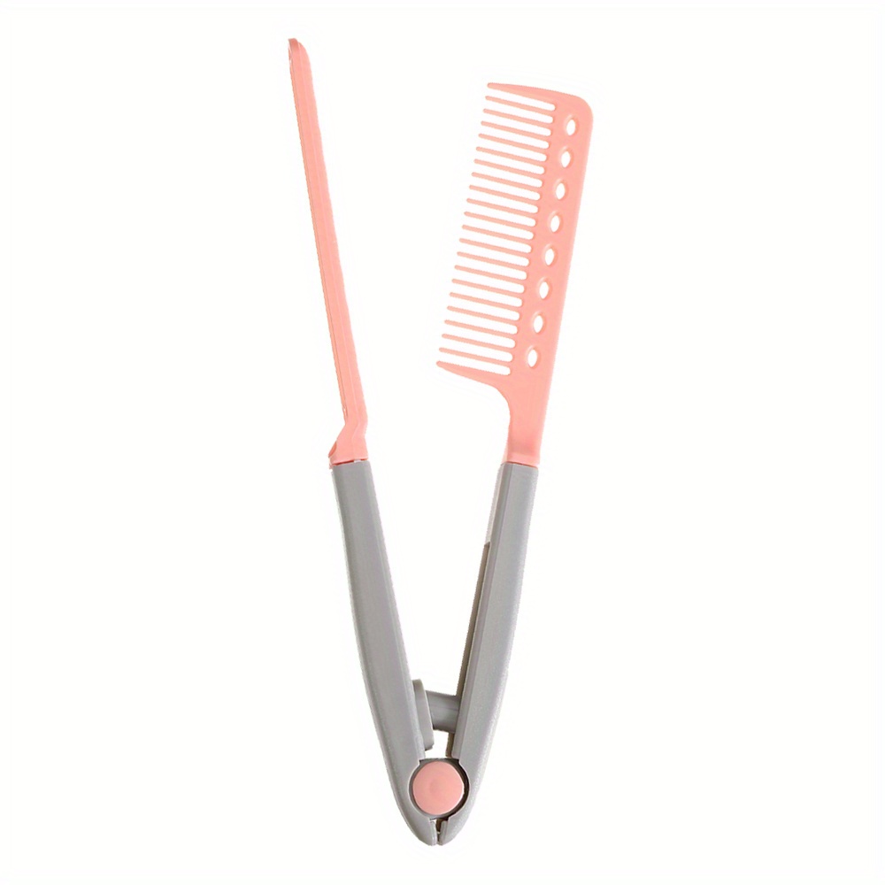 Root straightening outlet comb