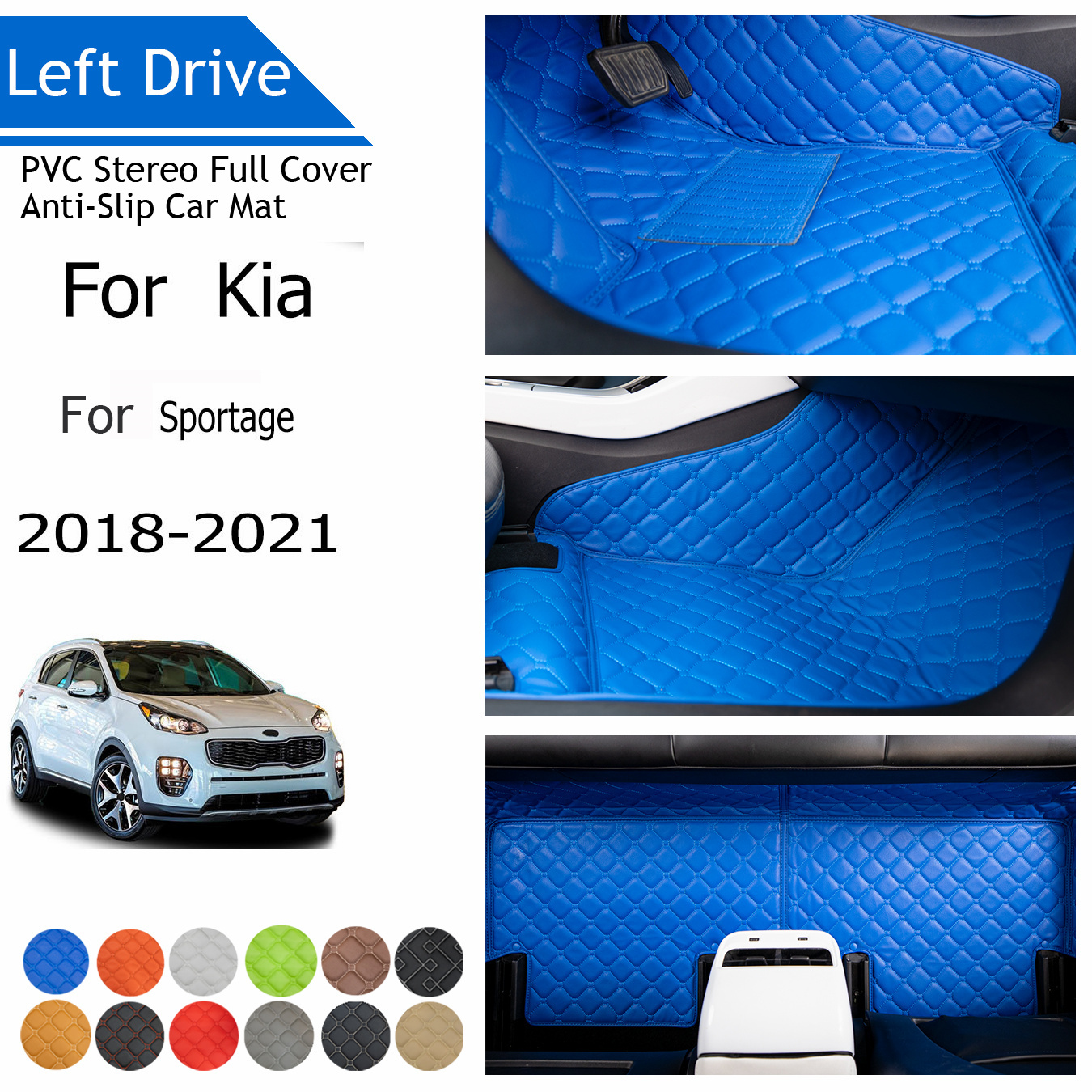 Tapis de voiture Kia Sportage - Année de construction : 12/2021