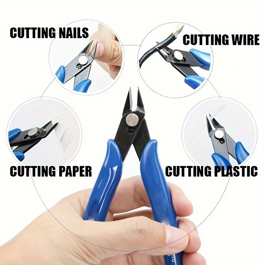 Mini Nose Cutting Plier Electrical Wire Cable Cutter Metal - Temu