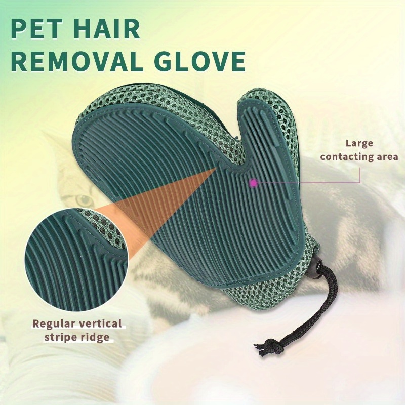 Cat hair remover hot sale mitt