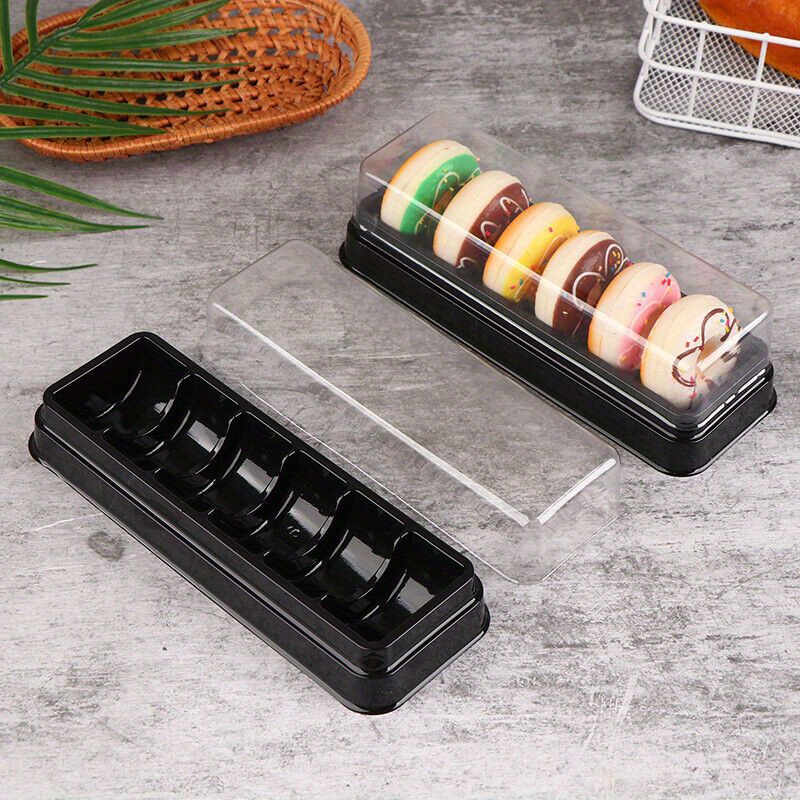 

10pcs, Boxes Mini Container Cake Gift Trays Plastic Macarons Party Snack Boxes, Cheapest Items Available, Small Business Supplies, Packaging Box, Wedding Decorations, Wedding, Gift Box, Wedding Stuff