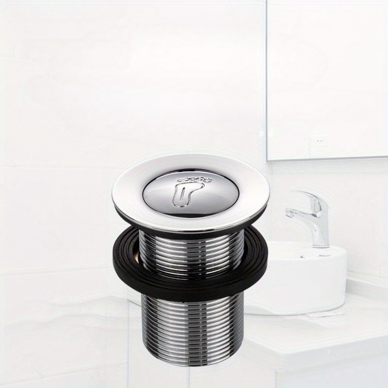 Bathroom Sink Drain Stopper Universal Stainless Steel Basin - Temu