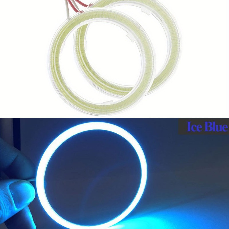 Car Motorcycle Angel Eyes Led Car Halo Ring Lights Led Angel - Temu