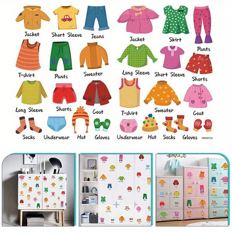 Clothes Vocabulary For Kids - Temu