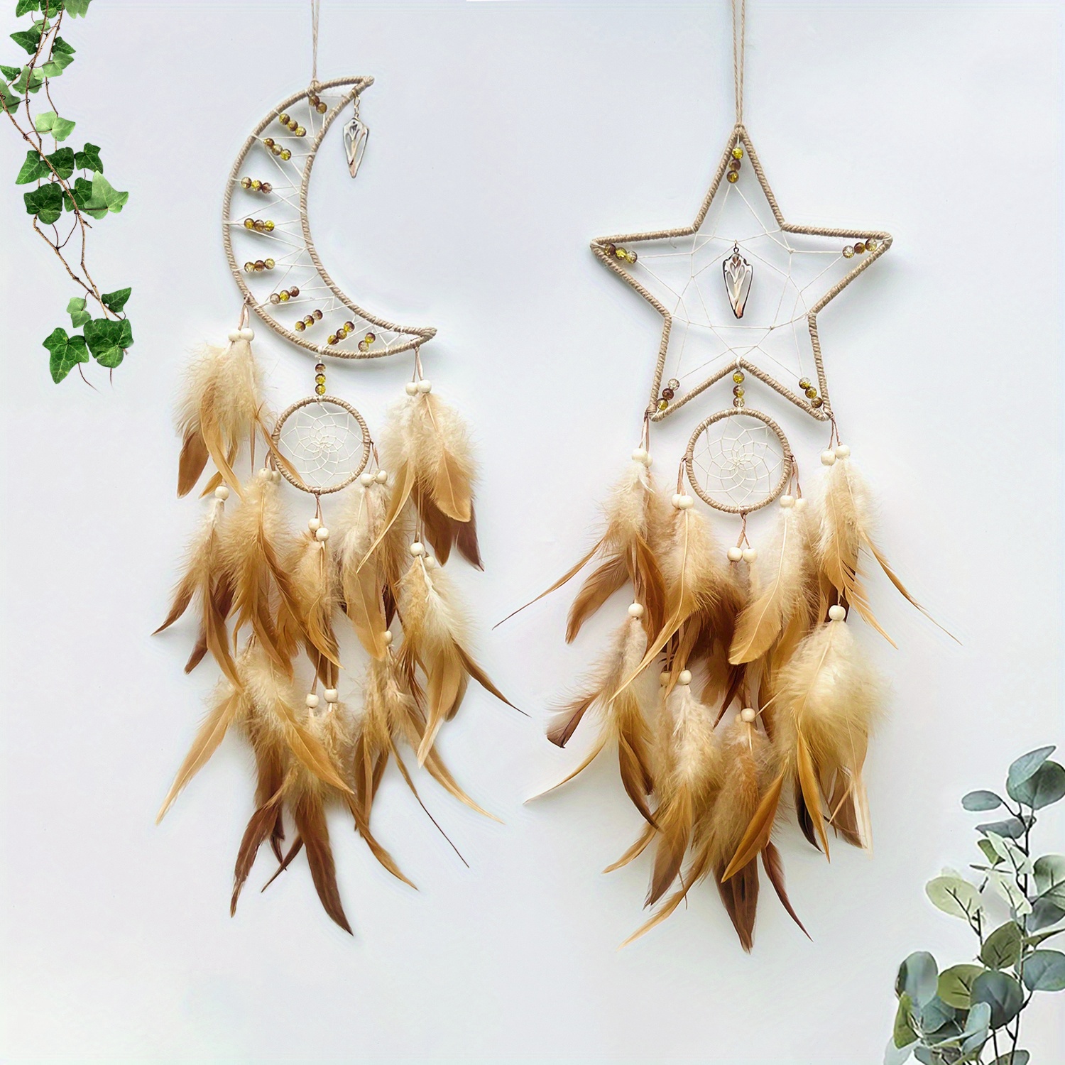 5Pcs Bamboo Dream Catcher Rings - Perfect Decor for Any Occasion30cm in  2023