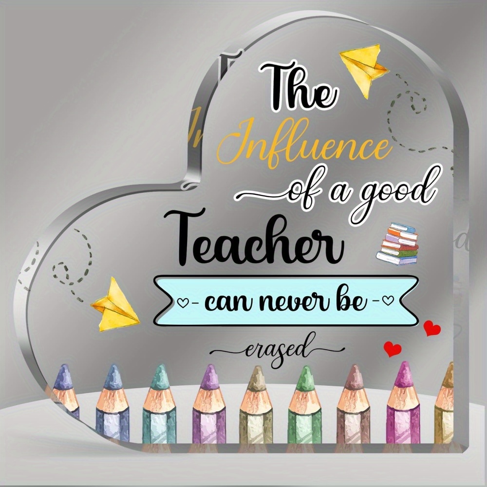 Acrylic Teacher Gifts For Women Teacher Thank You Gifts - Temu