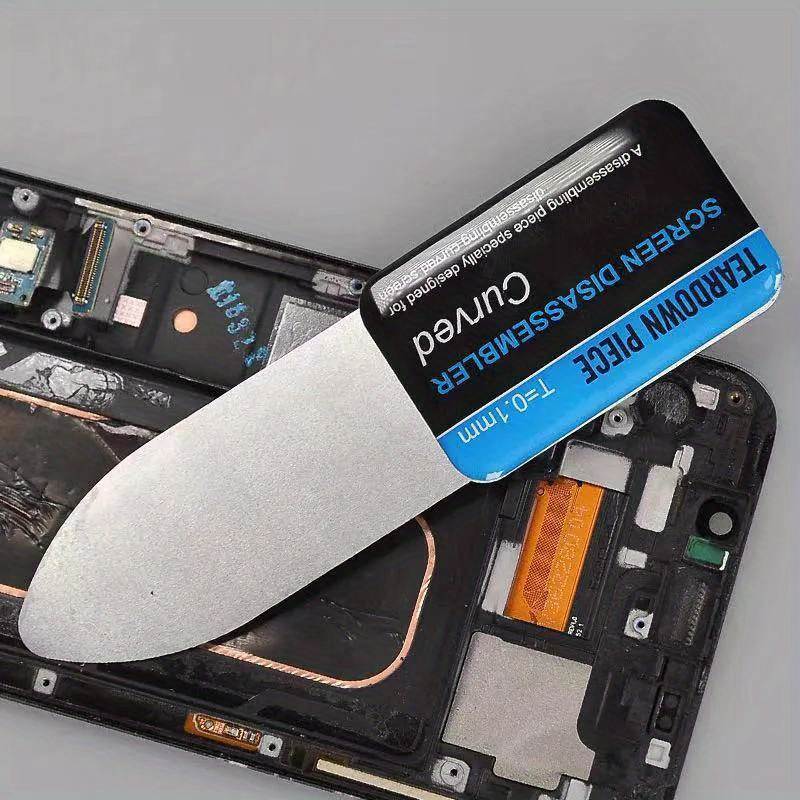 Outil d'ouverture de carte en métal ultra fin et flexible 0,1 mm en acier  inoxydable pour iPhone, iPad, Samsung