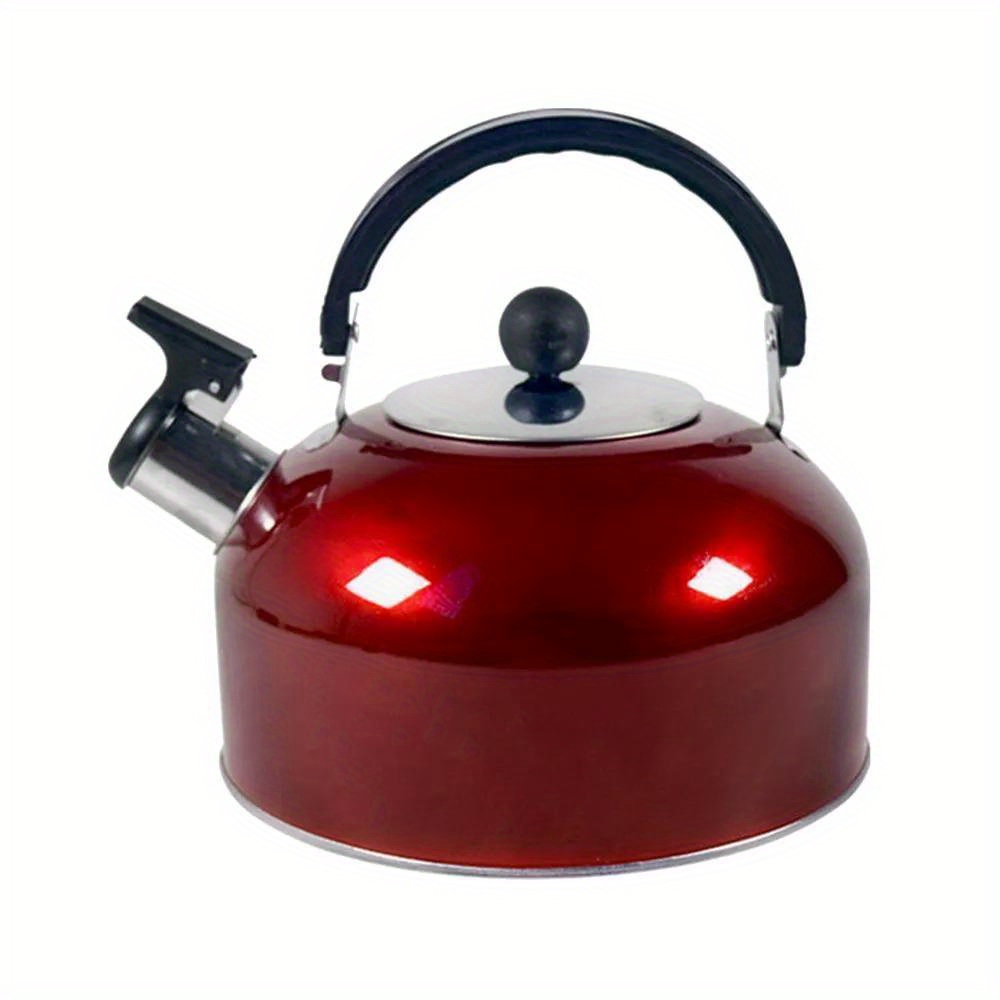 2.6/3.2qt Stainless Steel Teakettle Whistling Tea Kettle - Temu