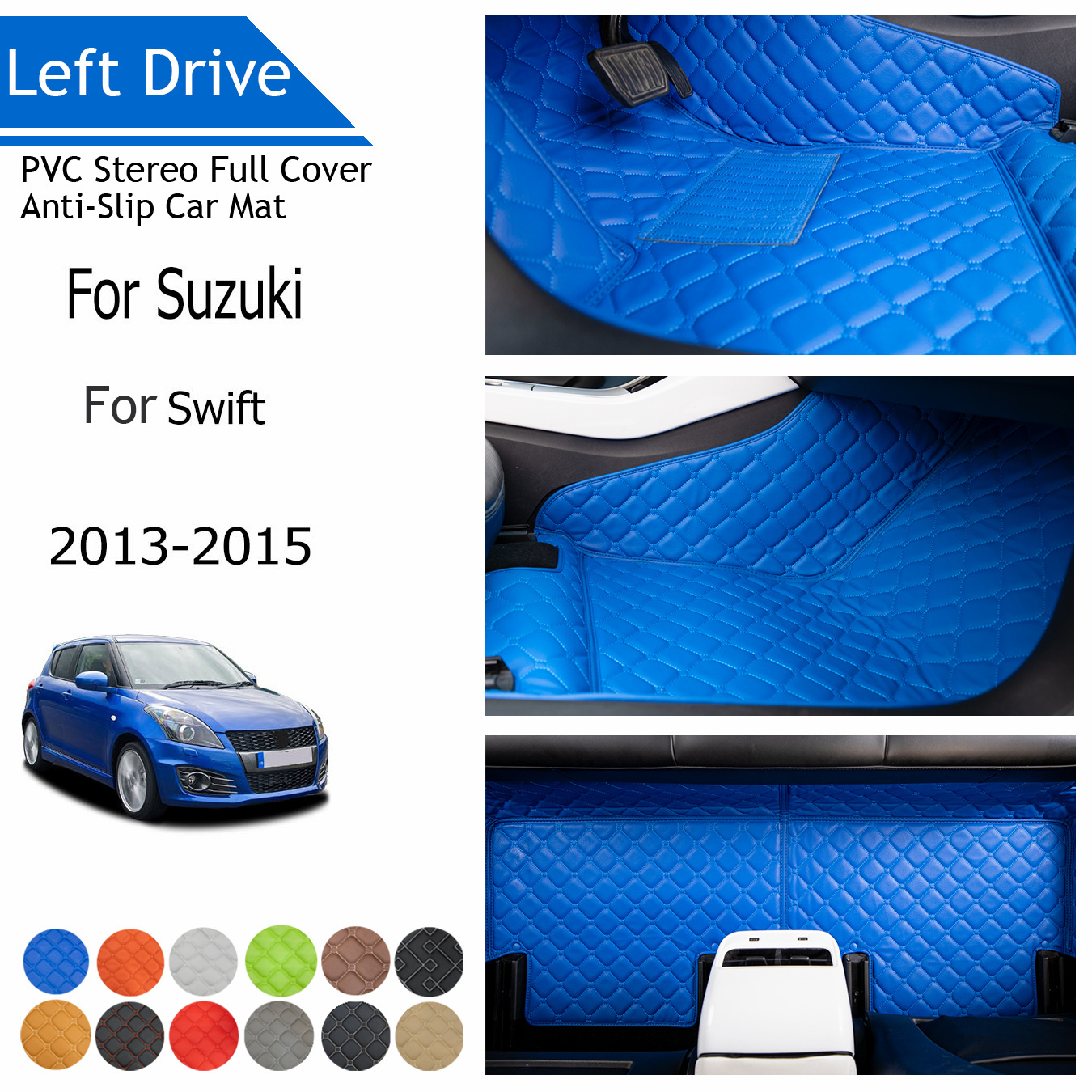 Tegart [lhd] Swift 2013 2015 Three Layers Pvc Stereo - Temu