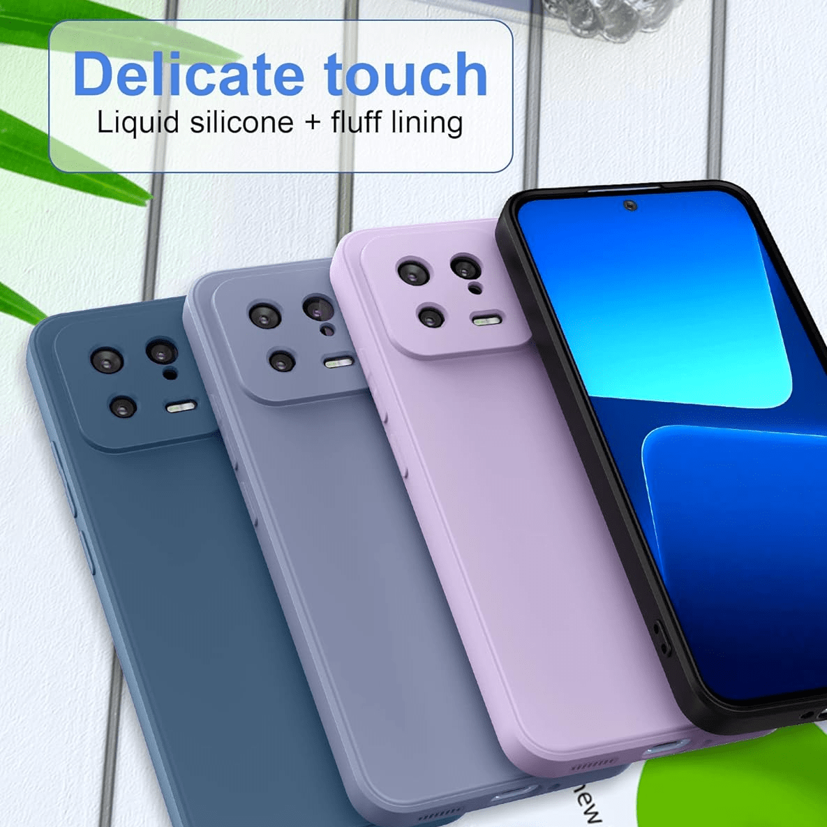 Funda Silicona Líquida Ultra Suave Xiaomi 13 Lite 5g Color Azul con Ofertas  en Carrefour