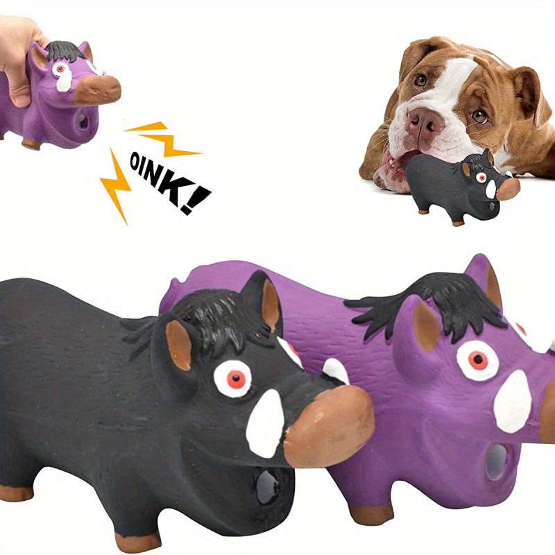 Grunting pig dog outlet toy