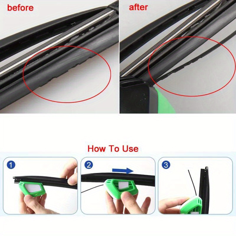 Auto Truck Windshield Wiper Blade Restorer Car Window Cleaner