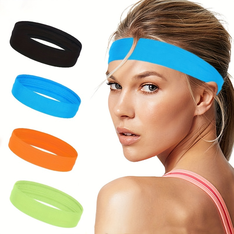 Elastic Sport Headbands Non-Slip Sweatband Outdoor Sport Sweat
