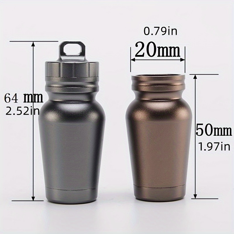 Durable Waterproof Canister For Outdoor Camping And Edc Tools