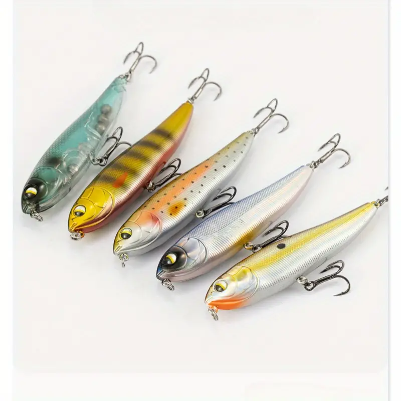 Water Surface Pencil Lure Long Casting Lure Floating Zigzag - Temu  Philippines
