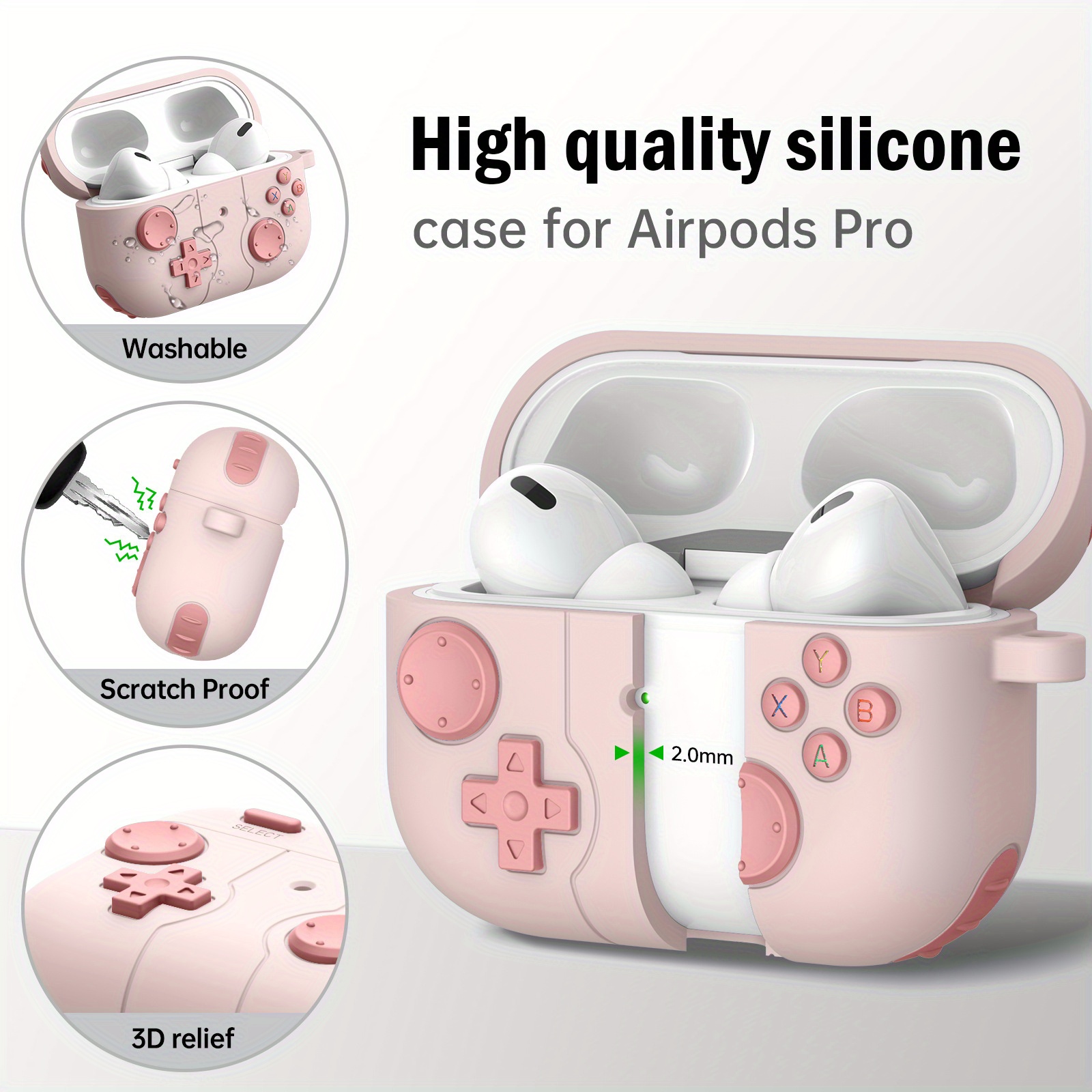 Suitable For Airpodspro2 Earphone Case Protective Case Creative