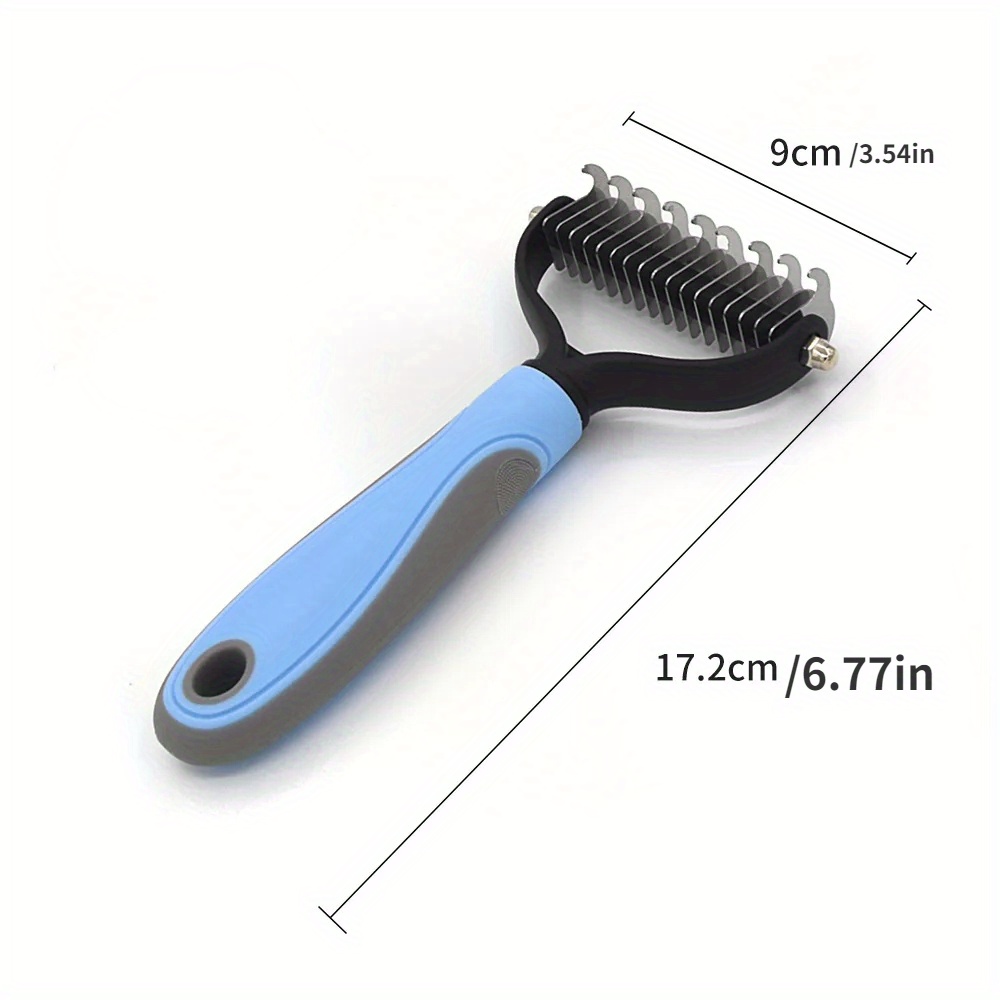 Pet Double Head Knife Knot Comb Cat Dog Hair Cleaning Beauty