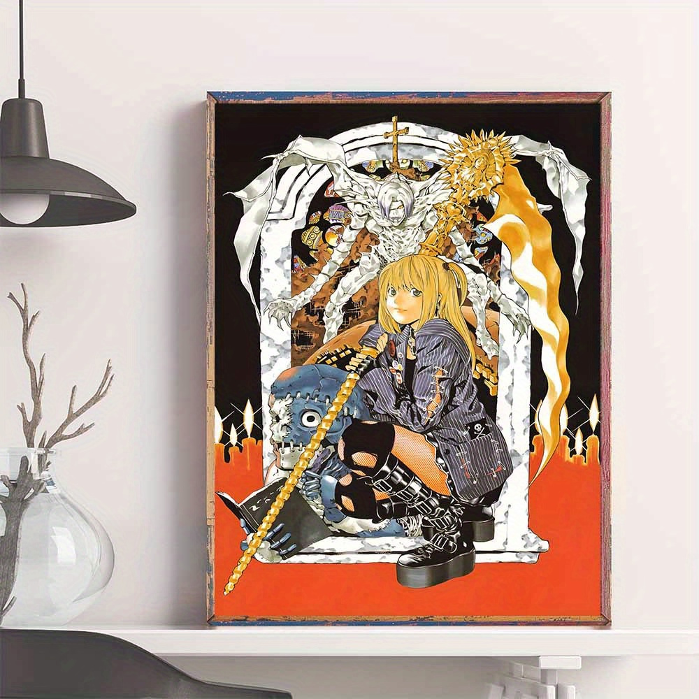 Home Decoration Printed Wall Artwork Canvas Painting Death Note