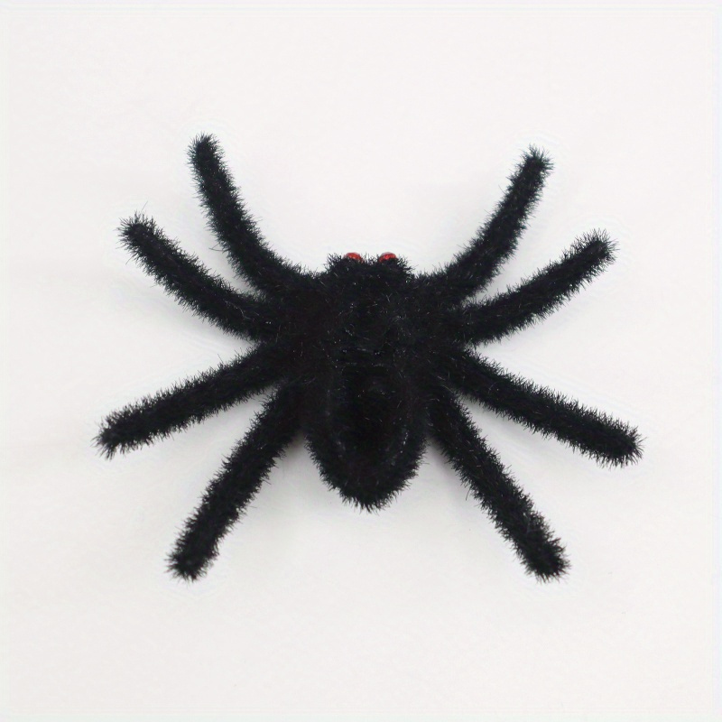 Halloween Spider Flocking Set with Diamond Eyes
