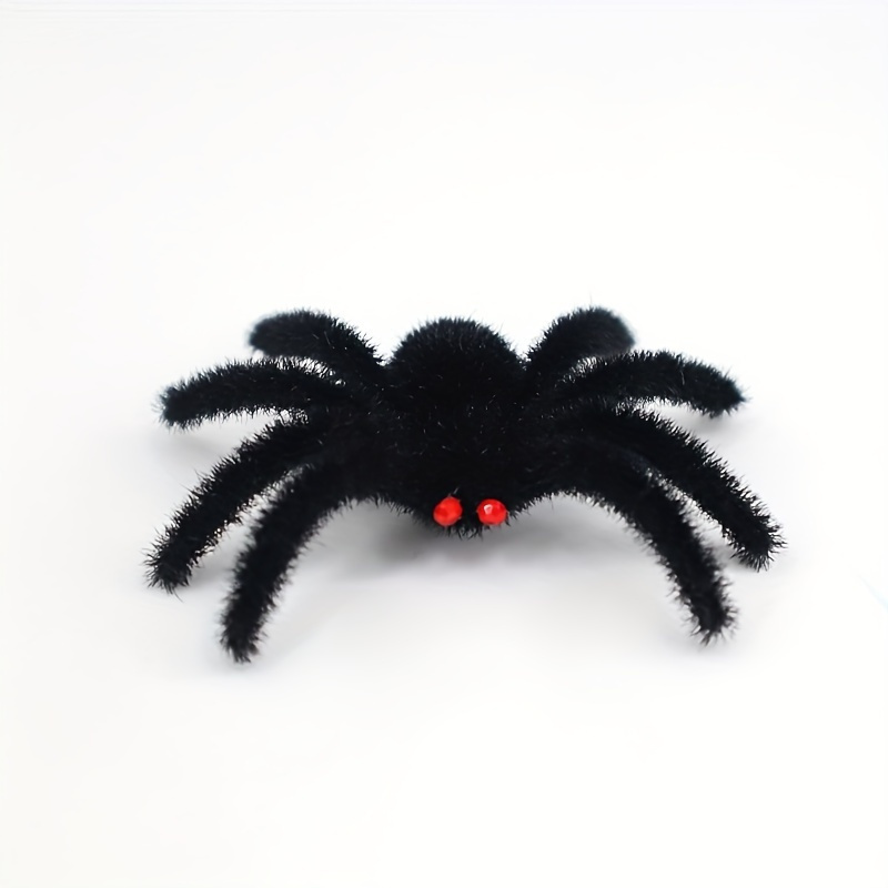Halloween Spider Flocking Set with Diamond Eyes