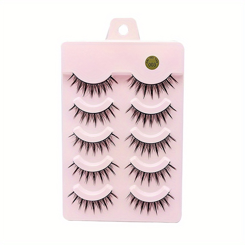 Anime Fairy False Eyelashes Cos Handmade False Eye Lashes Little Devil Big  Eyes