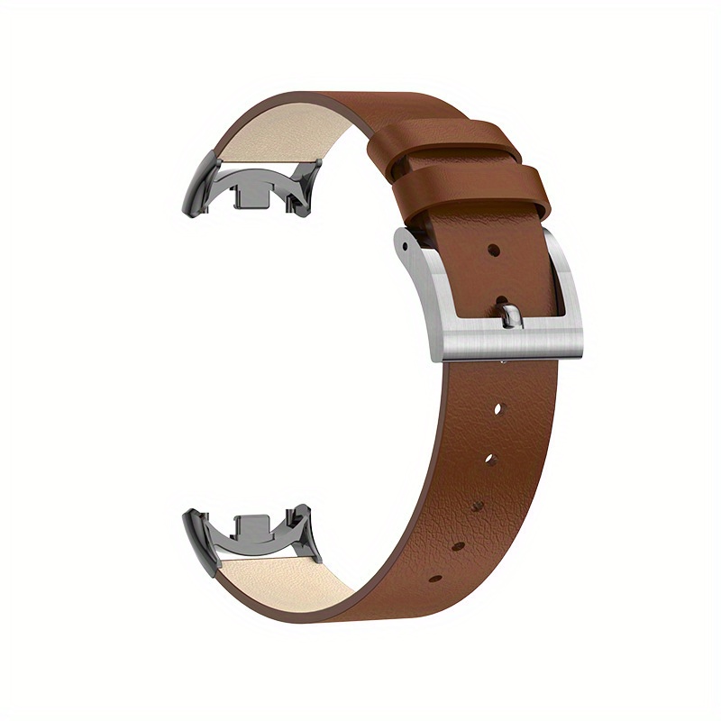 Compre Para Xiaomi Smart Band 8 Active Watch Band Bamboo Texture Strap Con  Estuche de Reloj - Marrón en China