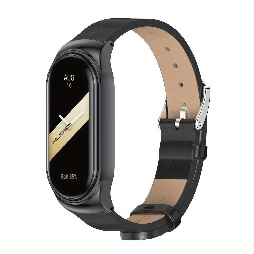 For Mi Band 8 Strap Leather Watch Band for Xiaomi Band 8 Smart watch  Bracelet Correa for xiaomi mi band 8 correa mi band 8 Belt - AliExpress