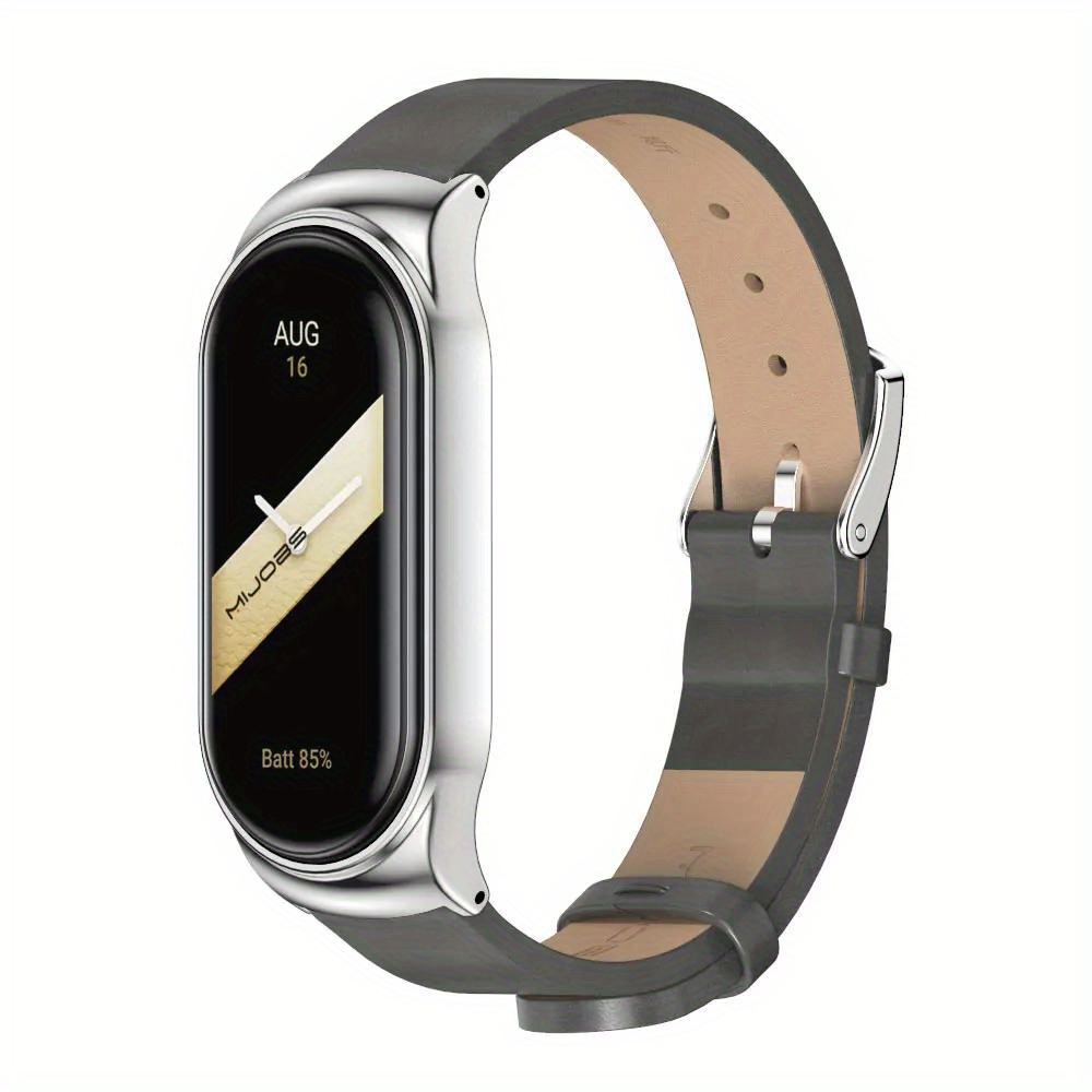 Bracelet mi band online 4 cuir