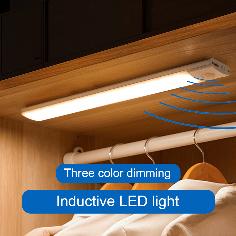  Sensor de movimiento luz Amir, luz LED de noche que funciona  con pilas, inalámbrica, se adhiere a cualquier lugar, luces para clóset,  luces para escalera, luces segurar para el pasillo, cuarto
