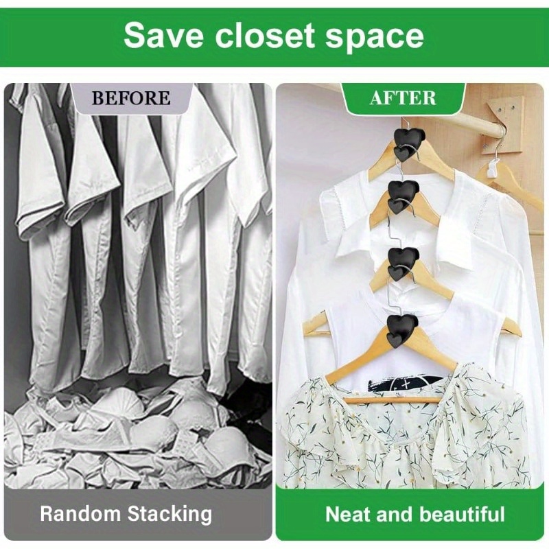 6/12 Pcs Closet Triangle Hanger Space Saving Clothes Hanger