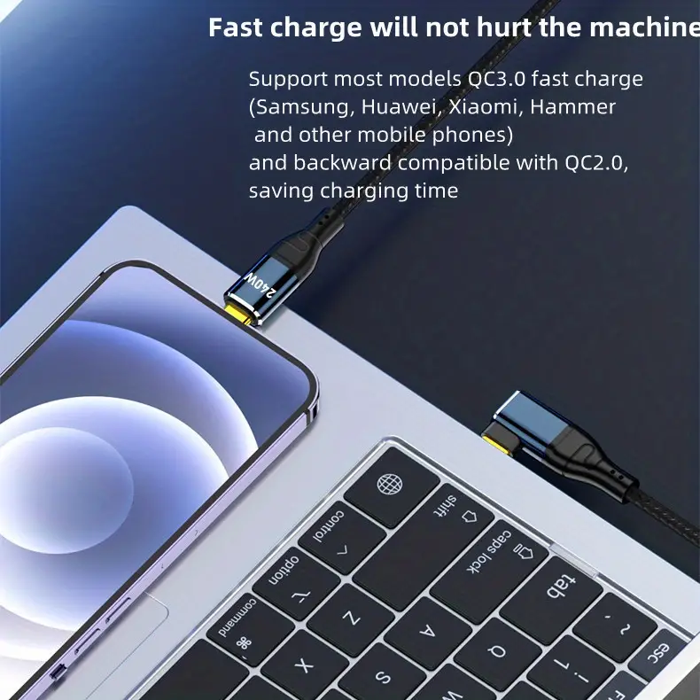 Cable USB-C de 2 metros para MacBook o iPad Pro — Tiendanexus