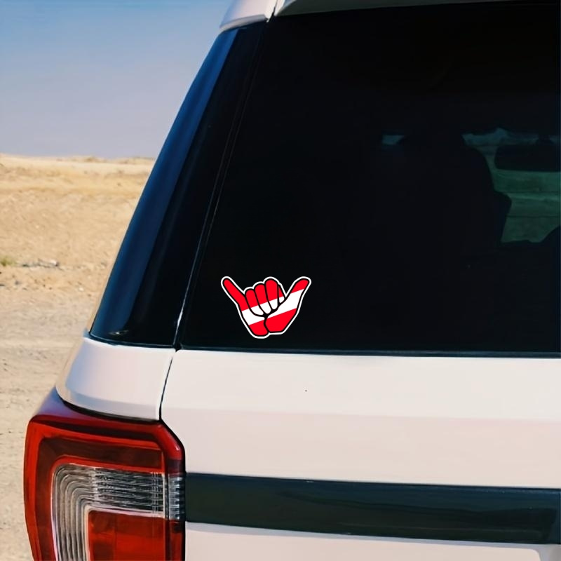 Diver Hang Loose Sticker Cooler Cup Car Window Decal - Temu