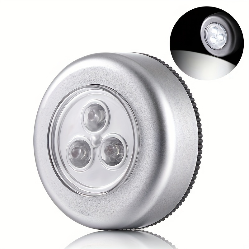 1pc 3led touch light pat light car home user outdoor emergency wall light cabinet wardrobe small night light details 8