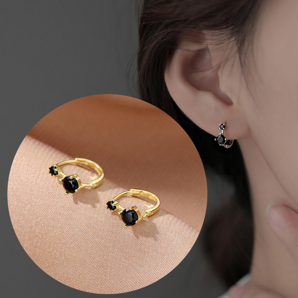 18k Gold plated Hypoallergenic Hoop Earrings High Quality - Temu