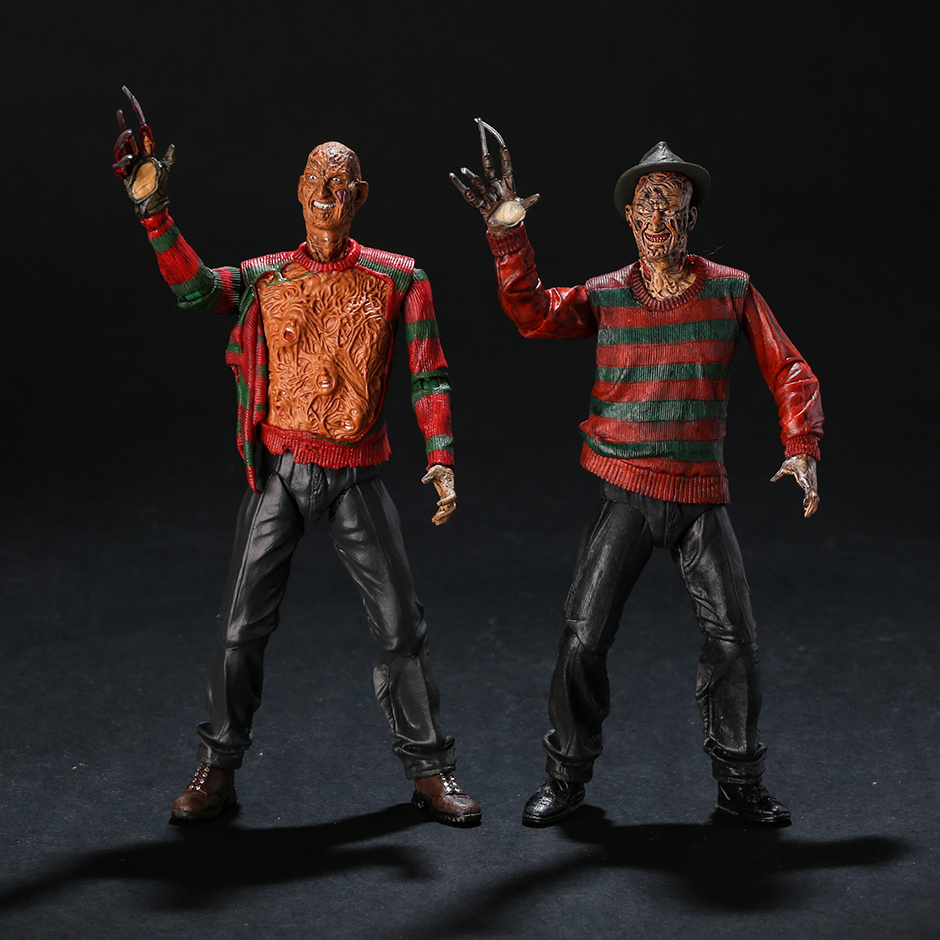 Horror Movie Movable Assemble Action Figure Collection Model Figurine Toy  Halloween Gift