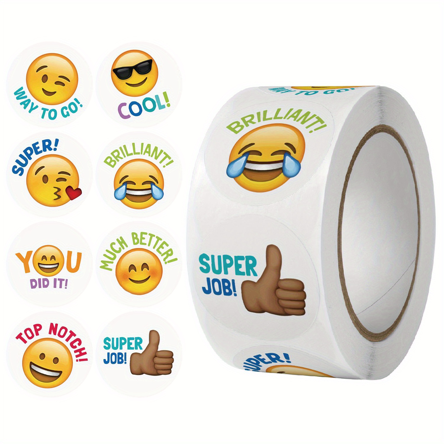 Stickers / Autocollants  Autocollants Emoji / Smiley Pour Les Enfants