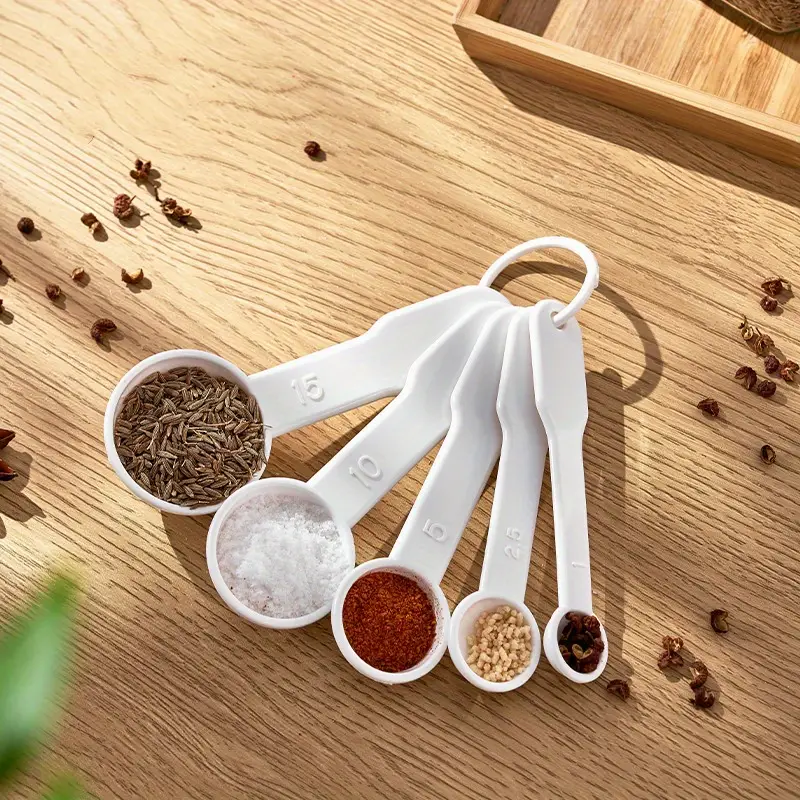 5 In 1 Graduated Measuring Spoon Gram Spoon Milk Powder Dressing Spoon,  Household Baking Cake Weighing Tool Cooking Item, Kitchen Accessories for  rest