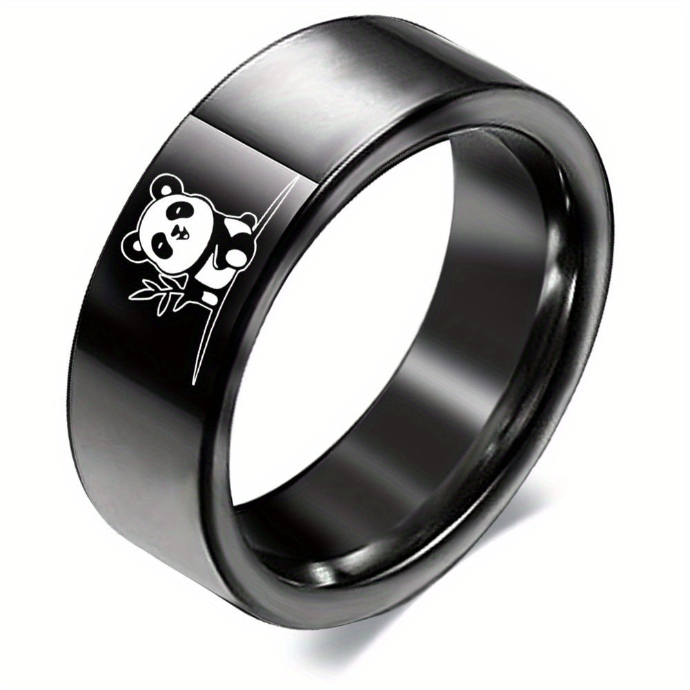 Cute stainless steel deals rings